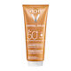 Vichy Capital Soleil Fresh Hydrating Milk Αδιάβροχη Αντηλιακή Κρέμα Προσώπου και Σώματος SPF50 300ml