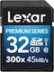 Lexar Platinum II 300x SDHC 32GB Class 10 U1 UHS-I