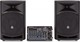 Proel FREEPASS10USB FREEPASS10USB Σετ με Αυτοενισχυόμενα Ηχεία PA με Woofer 10" 32x29x50εκ.