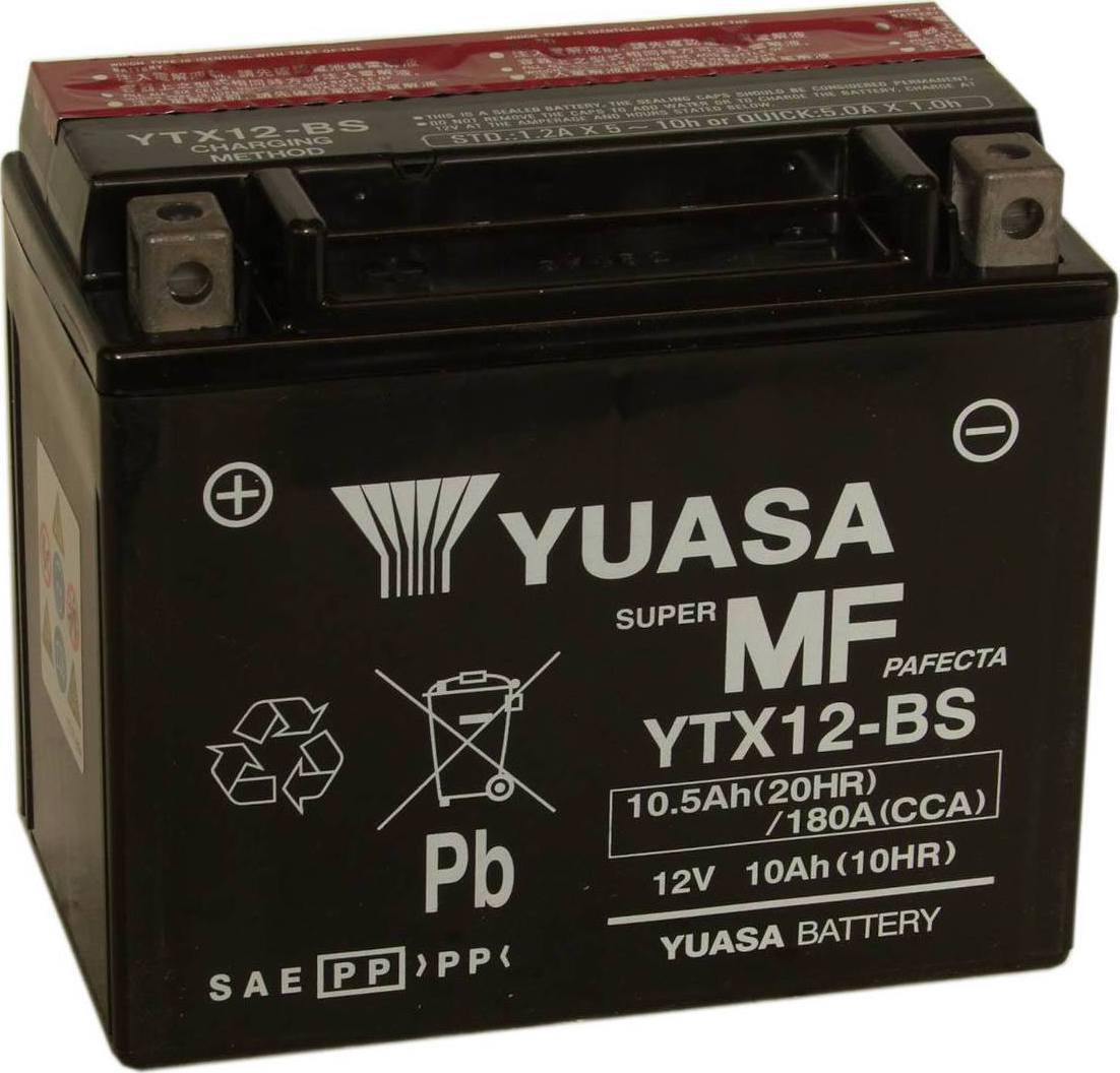 YTX12A-BS Batterie moto AGM 12v 10AH 175A Valais suisse sion