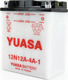 Yuasa Motorradbatterie 12N12A-4A-1 mit Kapazitä...