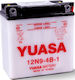 Yuasa Motorradbatterie YB9-B mit Kapazität 9.5Ah