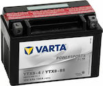 Varta Μπαταρία Μοτοσυκλέτας Powersports AGM YTX9-BS/YTX9-4 με Χωρητικότητα 8Ah