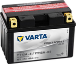 Varta Μπαταρία Μοτοσυκλέτας Powersports AGM YT12A-4 / YT12A-BS με Χωρητικότητα 11Ah