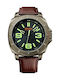 Hugo Boss Watch Battery with Brown Leather Strap 1513164