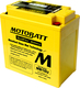MotoBatt Motorcycle Battery YB16B-A with Capacity 20Ah