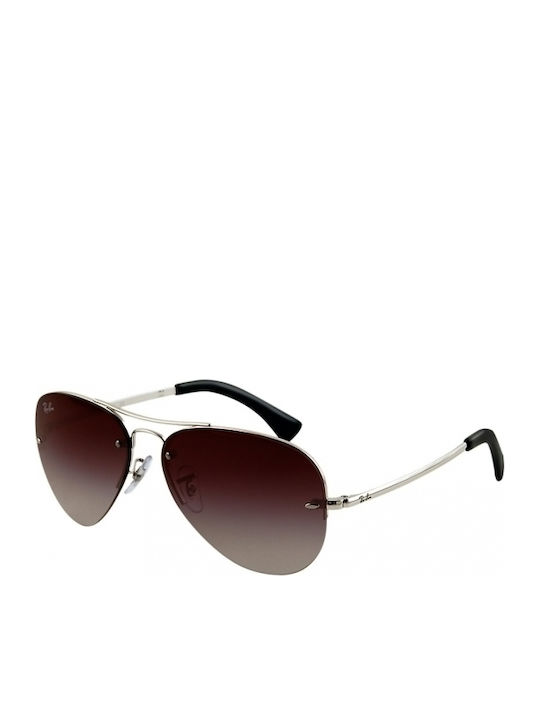 Ray Ban Унисекс Слънчеви Очила с Сребърен Метал...