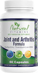 Natural Vitamins Joint Arthritis Pain Rx Συμπλήρωμα για την Υγεία των Αρθρώσεων 60 κάψουλες