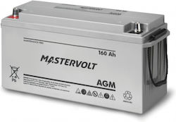 MasterVolt Boat Battery with 160Ah Capacity