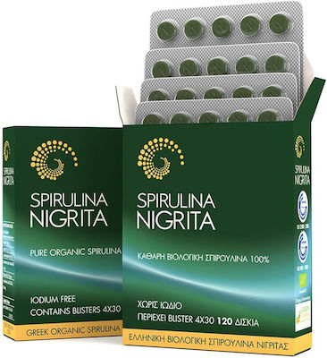Spiroulina Nigrita Spirulina 120 tabs
