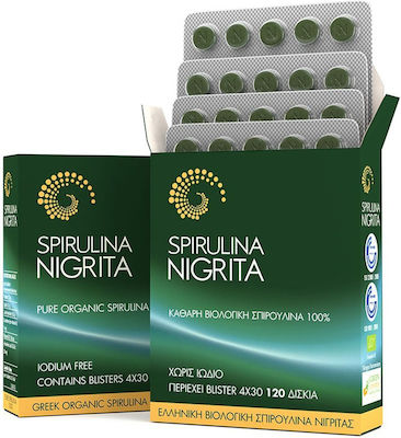 Spiroulina Nigrita Spirulina 120 Registerkarten