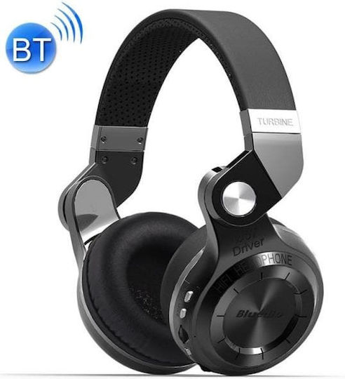 Bluedio T2 Plus Turbine Fără fir / Cu fir On Ear Căști cu Radio cu 40 ore de Funcționare Negre