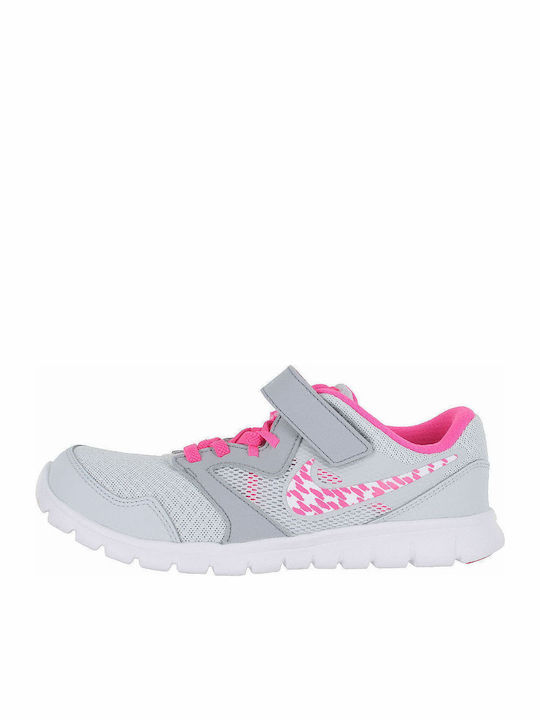 Flex Ps Αθλητικά Παιδικά Παπούτσια Running με Σκρατς Γκρι