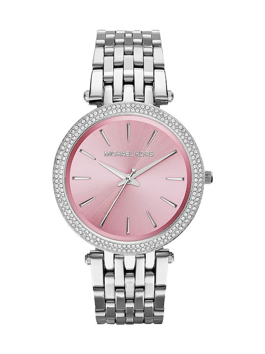 Michael Kors Darci Watch with Silver Metal Bracelet