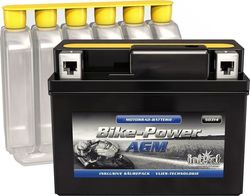 Intact Bike Power AGM Мотоциклетна батерия YTX9-BS с капацитет 8Ах
