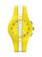 Swatch Watch Chronograph with Yellow Rubber Strap SUSJ100