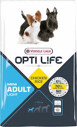 Versele Laga Opti Life Light Adult Mini Dry Food Diet, Gluten-Free for Adult Neutered Small Breed Dogs with Chicken and Rice Versele Laga Opti Life Light Adult Mini Dry Food Diet, Gluten-Free for Adult Neutered Small Breed Dogs with Chicken and Rice