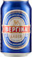 Vergina Lager Beer Can 330ml