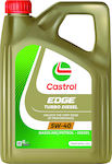 Castrol Λάδι Αυτοκινήτου Edge Turbo Diesel 5W-40 C3 για κινητήρες Diesel 4lt