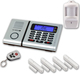 Olympia 6061 Wireless Sistem de alarma cu Detector de miscare , 4 Senzori de usa , Sirena , Telecomanda , Centru si Tastatura