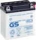 GS Open Type Motorcycle Battery CB3L-B with Capacity 3Ah