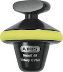 Abus Granit Victory X-Plus 68 Motorrad-Bremsscheibenschloss mit Durchmesser der Kette 14mm Gelb Farbe