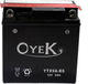 Oyek Motorradbatterie mit Kapazität 9Ah