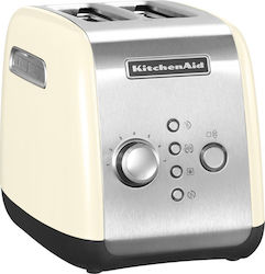 Kitchenaid 5KMT221BAC Toaster 2 Slots 1100W Beige Kitchenaid 5KMT221BAC Toaster 2 Slots 1100W Beige