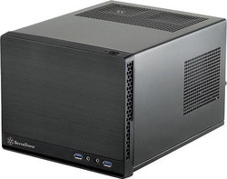 Silverstone Sugo SG13B-Q Cube Κουτί Υπολογιστή Μαύρο