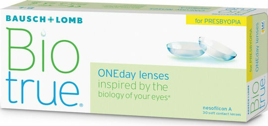 Bausch & Lomb Biotrue ONEday for Presbyopia 30 Daily Multifocal Contact Lenses Hydrogel with UV Protection