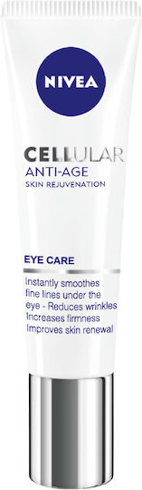 Nivea Cellular Anti-Age Κρέμα Ματιών & Χειλιών για Αντιγήρανση 15ml