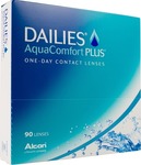 Dailies Aquacomfort Plus 90 Daily Lentile de contact Hidrogel
