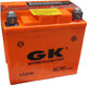 GK Motorradbatterie mit Kapazität 19Ah