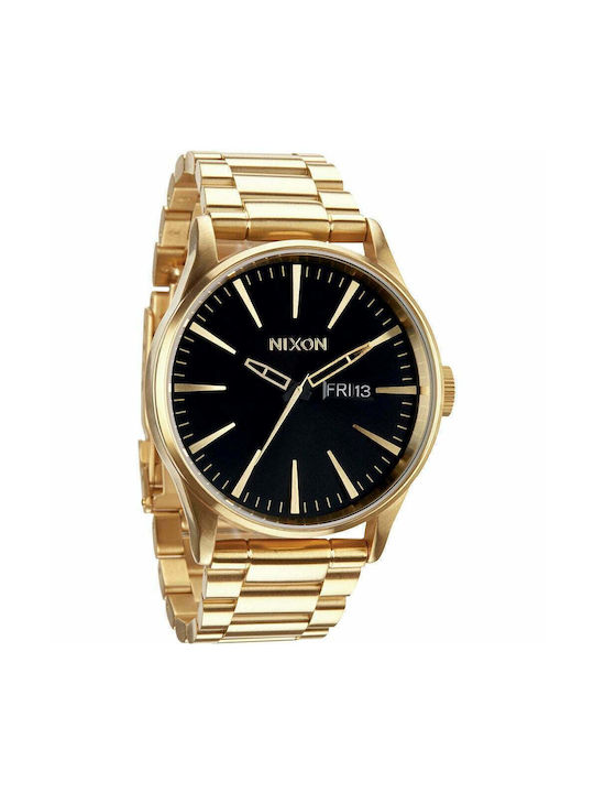 Nixon Watch Battery with Gold Metal Bracelet A3...