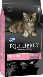 Equilibrio Kitten Indoor Trockenfutter für junge Katzen mit Huhn 2kg