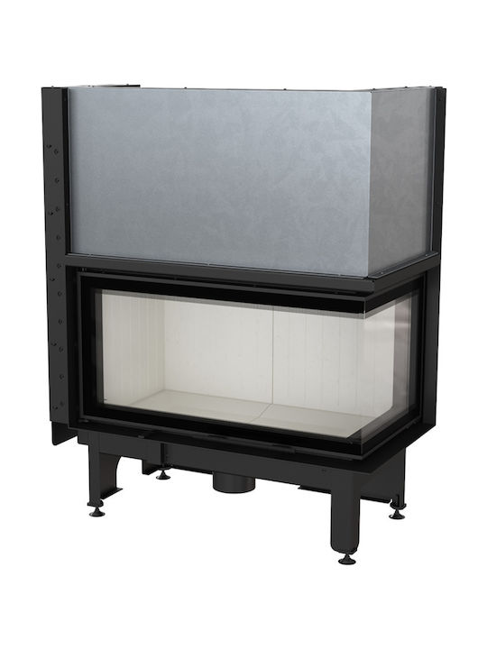 Kratki Nadia 14 P BS Guillotine Wood Fireplace ...