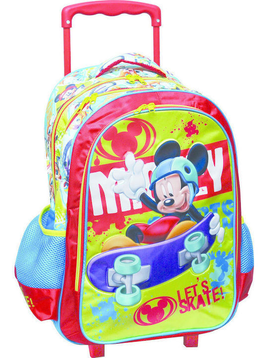 Gim Mickey Sports School Bag Trolley Elementary, Elementary Multicolored