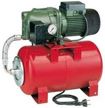 DAB Jet 102 M Single Stage Single Phase Water Pressure Pump with Horizontal 50 Litre Container 1hp