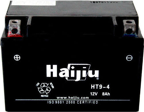 HaiJiu Gel ГЕЛ Мотоциклетна батерия YT9B-4 с капацитет 8Ах