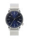 Komono Winston Damen Uhr mit Silber Metallarmband