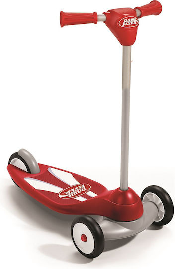 Radio Flyer Scuter Copii My First Scooter Sport 3 Roți Pentru 3-6 Ani Roșu
