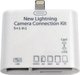 Camera Connection Kit Card Reader Lightning για SD/MemoryStick Λευκό