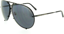 Porsche Design Sonnenbrillen Μαύρα mit Metall Gestell Porsche Design Sonnenbrillen Μαύρα mit Metall Gestell