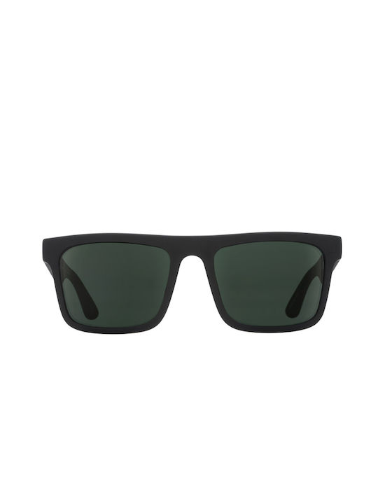 Spy Sunglasses Μαύρα with Frame & Green Lens