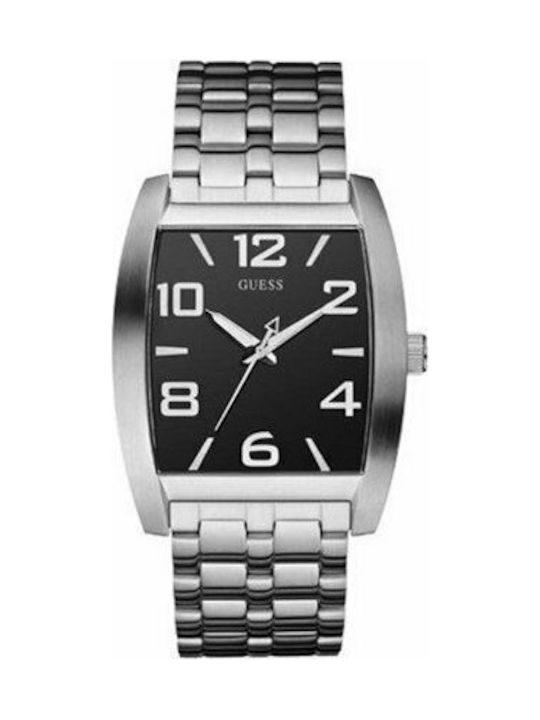 Guess Uhr mit Silber Metallarmband W90068G1