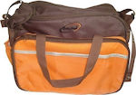 Bebe Stars Wickeltasche-Wickeltasche Schulter/Hand Orange - Brown