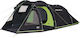 High Peak Winter Camping Tunnel Mountaineering Grey with Double Cloth for 3 People Waterproof 4000mm 380x180x120cm