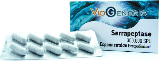 Viogenesis Serrapeptase 300.000 SPU 60 κάψουλες