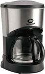 Croner Filter Coffee Machine 1000W Silver