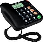 MaxCom KXT480 Office Corded Phone for Seniors Black